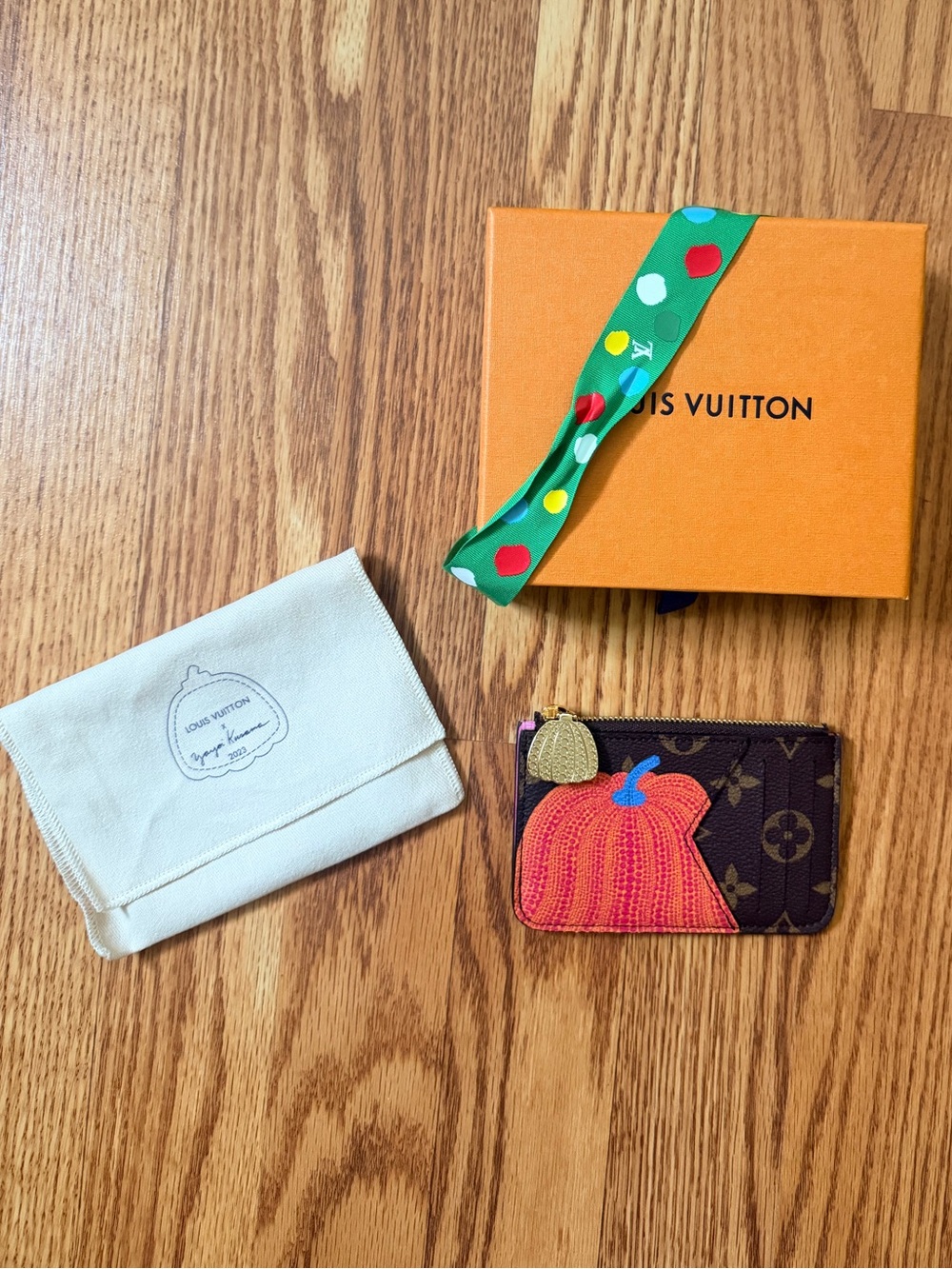 Louis Vuitton x Yayori Kusama Romy Card Holder NIB